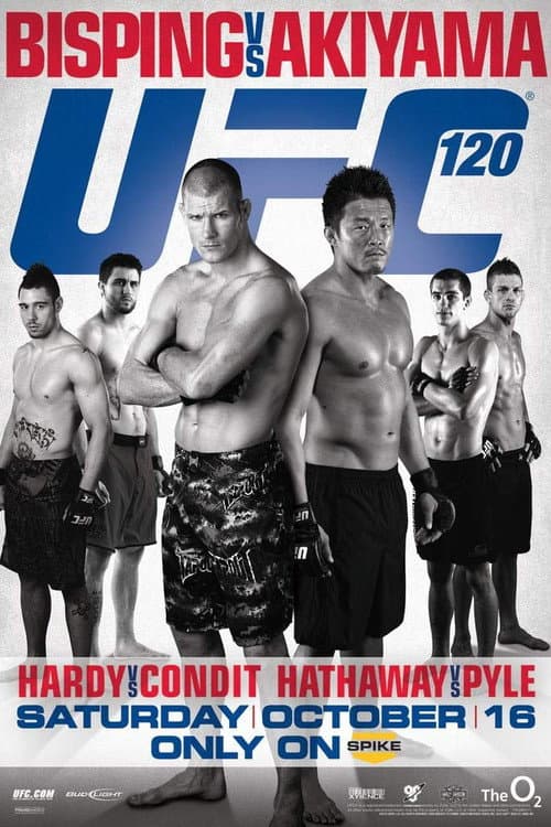 Poster for UFC 120: Bisping vs. Akiyama