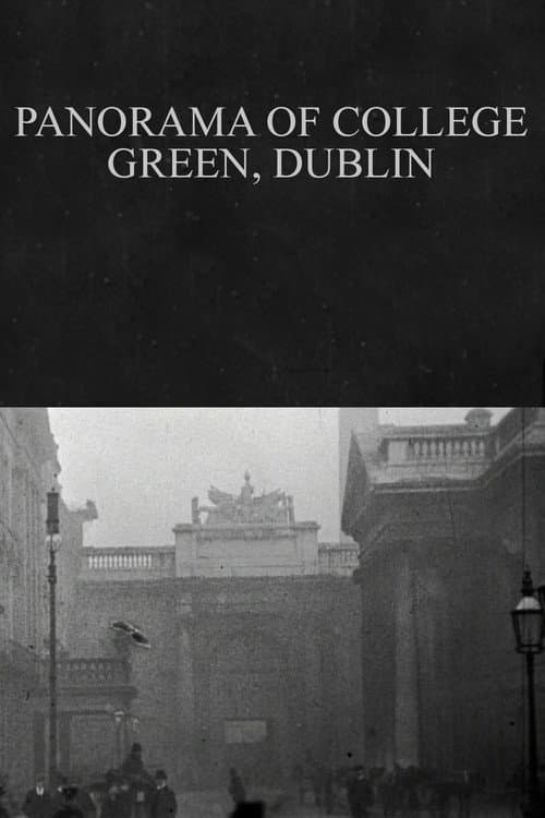 Poster for Panorama of College Green, Dublin