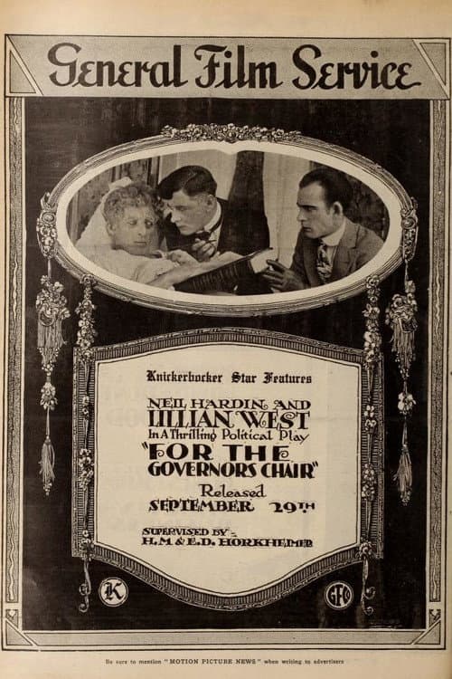 Poster for For the Governor's Chair