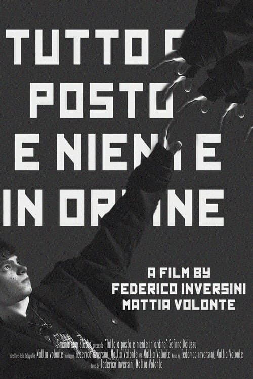 Poster for Tutto a posto e niente in ordine