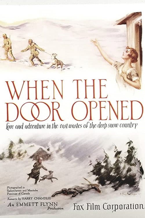 Постер до фільму «When the Door Opened»