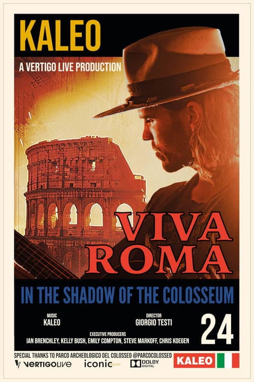 Poster for Kaleo: In the Shadow of the Colosseum