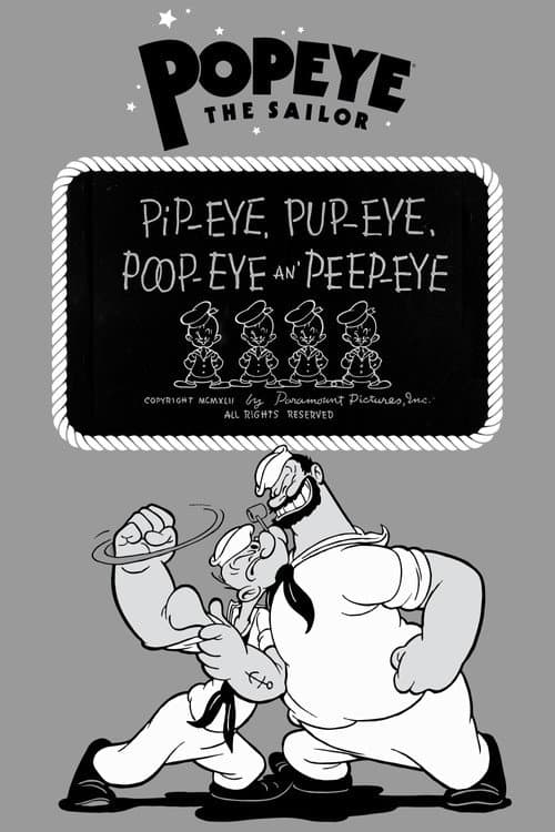 Poster for Pip-eye, Pup-eye, Poop-eye an' Peep-eye