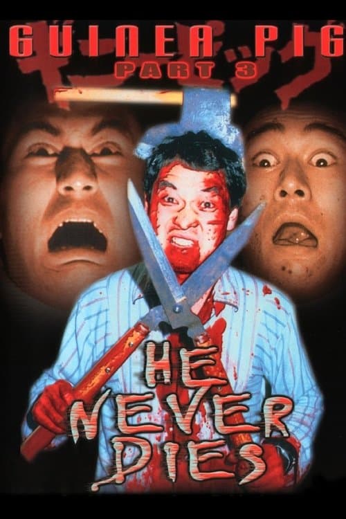 Poster for Guinea Pig Part 3: He Never Dies