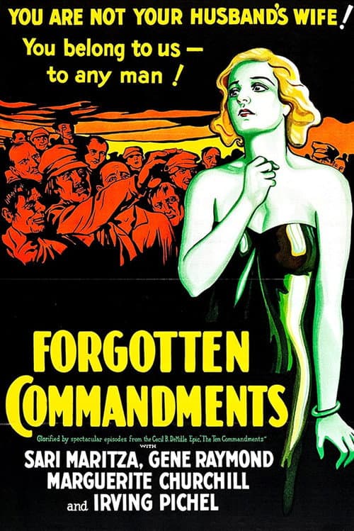 Poster for Forgotten Commandments