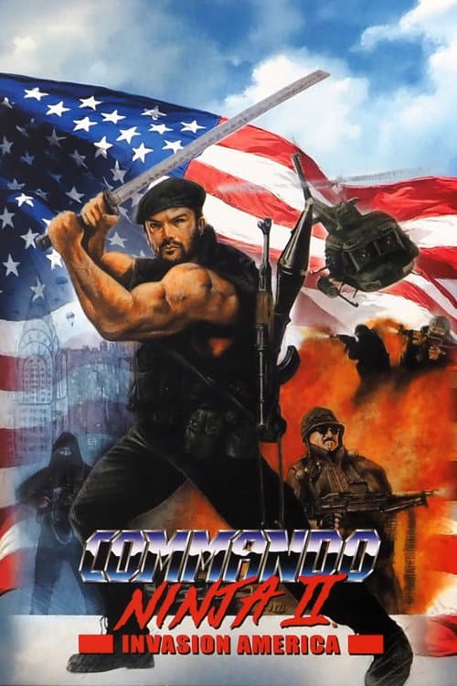 Poster for Commando Ninja 2: Invasion America