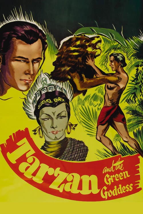 Poster for Tarzan and the Green Goddess