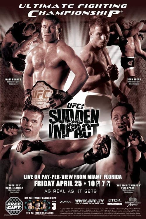 Poster for UFC 42: Sudden Impact