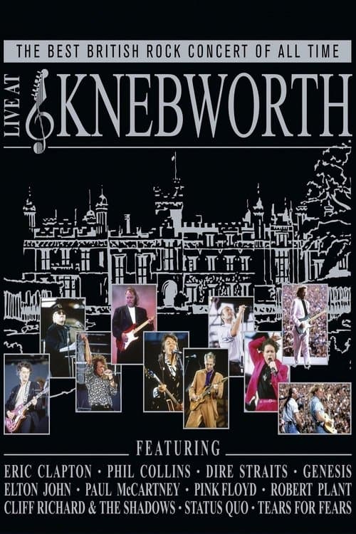 Poster for The Best British Rock Concert of All Time: Live at Knebworth