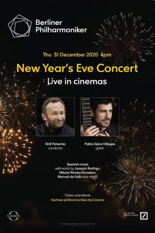 Poster for 2020 New Year’s Eve Concert with Kirill Petrenko and Pablo Sáinz-Villegas