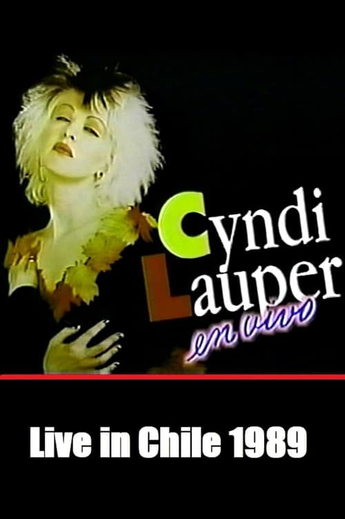 Poster for Cyndi Lauper Live in Chile 1989