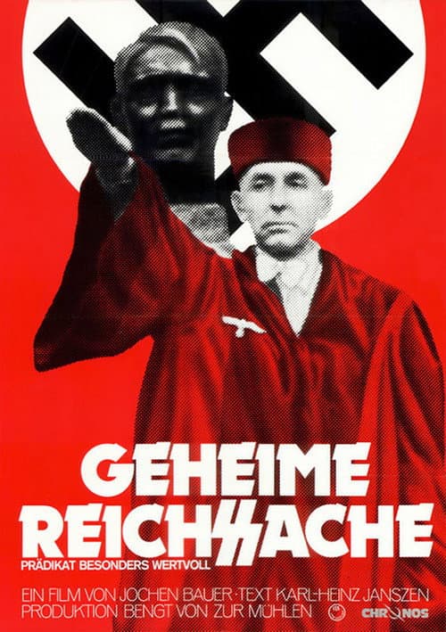 Poster for The top secret trial of the Third Reich