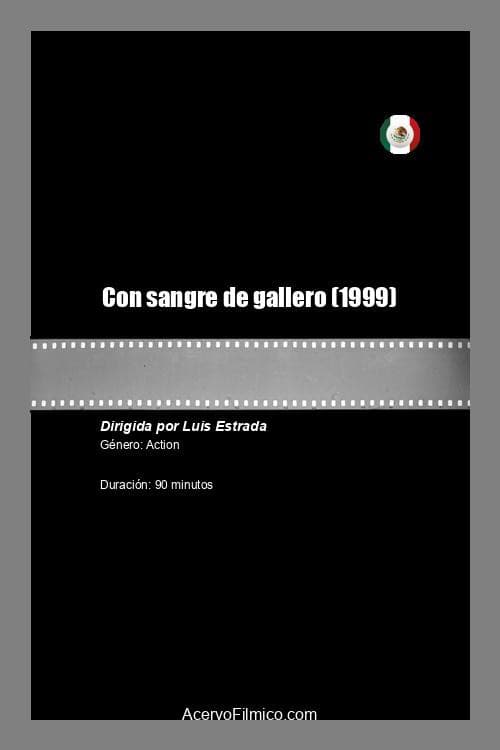 Poster for Con sangre de gallero