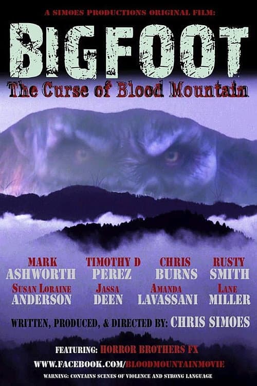 Poster for Bigfoot: The Curse of Blood Mountain