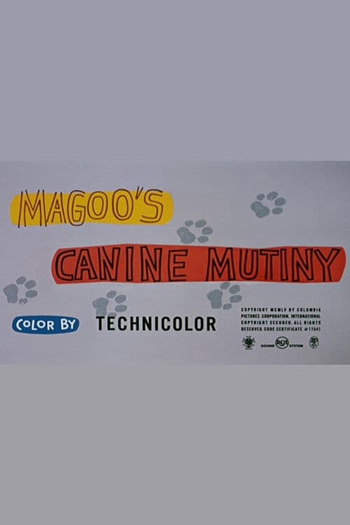 Poster for Magoo's Canine Mutiny