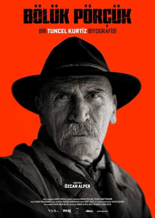 Poster for All Over the Place - A Portrait of Tuncel Kurtiz