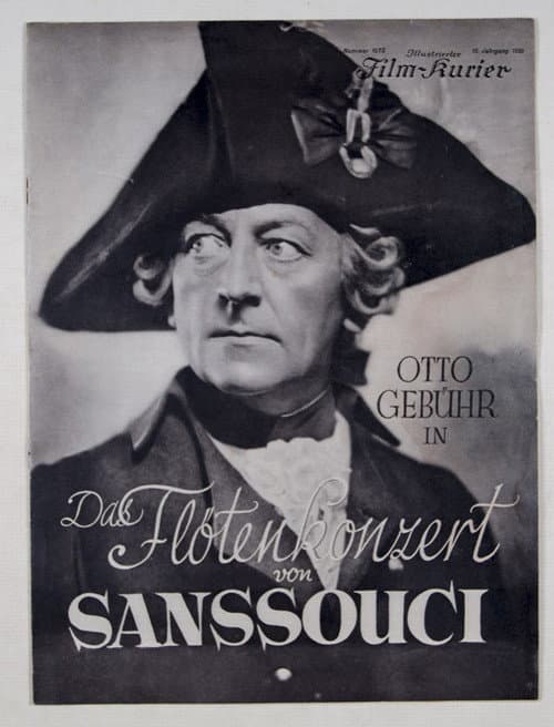 Poster for The Flute Concert of Sans-souci