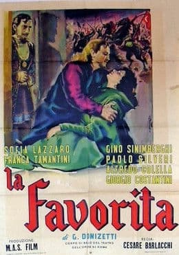 Poster for La Favorita