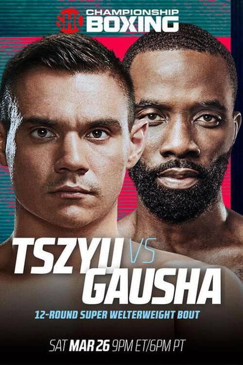 Poster for Tim Tszyu vs. Terrell Gausha