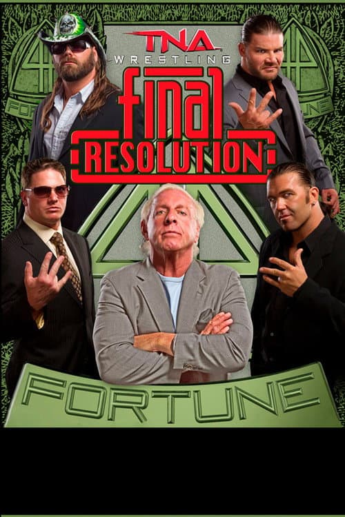 Poster for TNA Final Resolution 2010