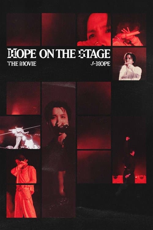 Poster for j-hope Tour 'HOPE ON THE STAGE' THE MOVIE