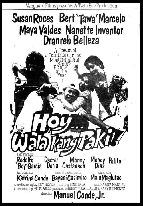 Poster for Hoy! Wala Kang Paki