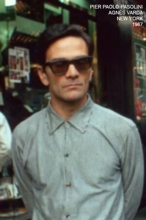 Poster for Pier Paolo Pasolini - Agnès Varda - New York - 1967