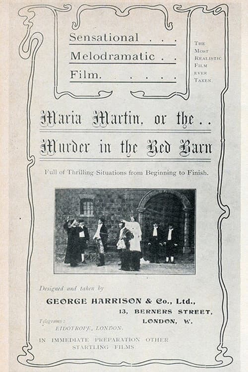 Poster for Maria Marten, or Murder in the Red Barn