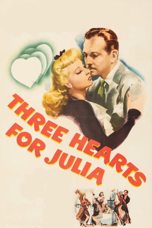 Poster for Three Hearts for Julia