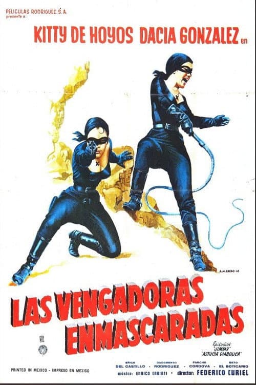 Poster for Las vengadoras enmascaradas