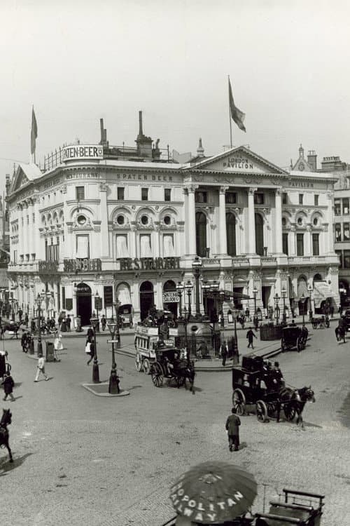 Poster for On a Runaway Motor-Car Through Piccadilly Circus