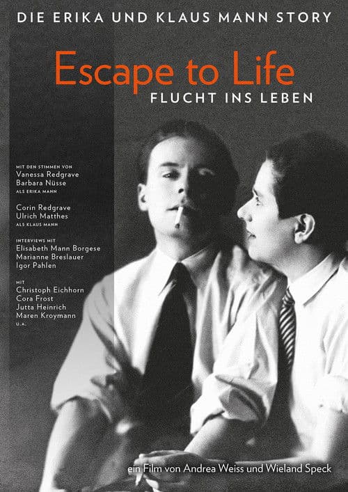 Poster for Escape to Life: The Erika and Klaus Mann Story