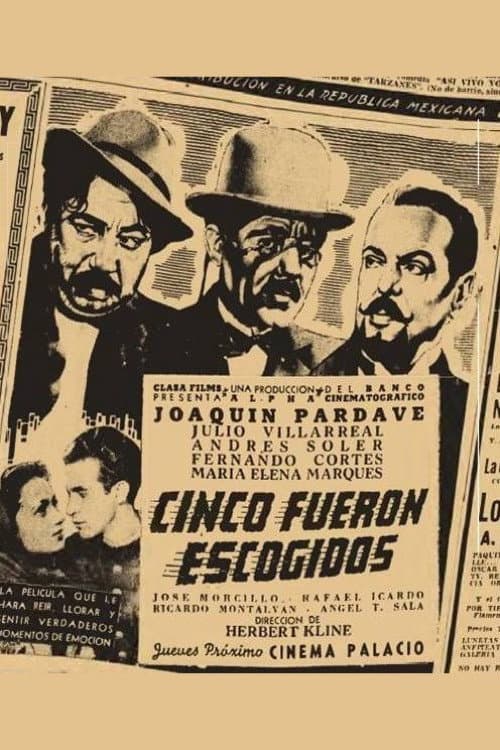 Poster for Cinco fueron escogidos