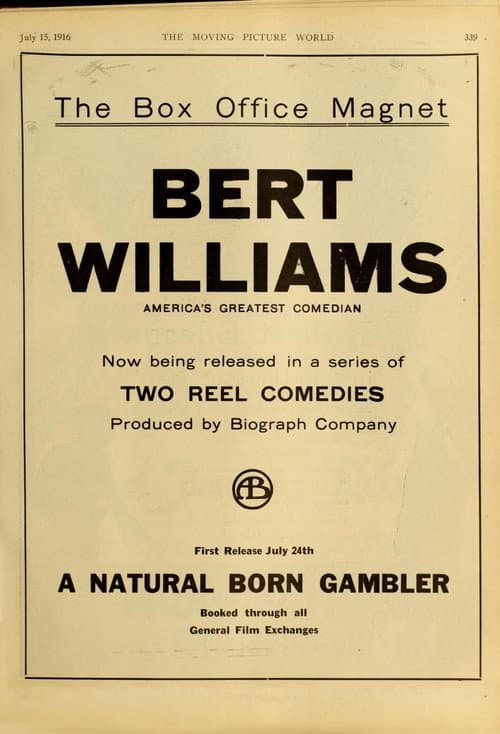 Poster for A Natural Born Gambler