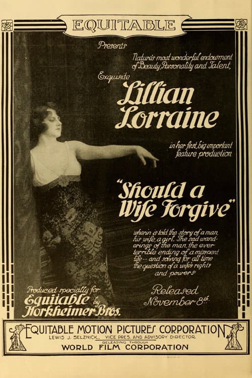 Poster for Should a Wife Forgive?