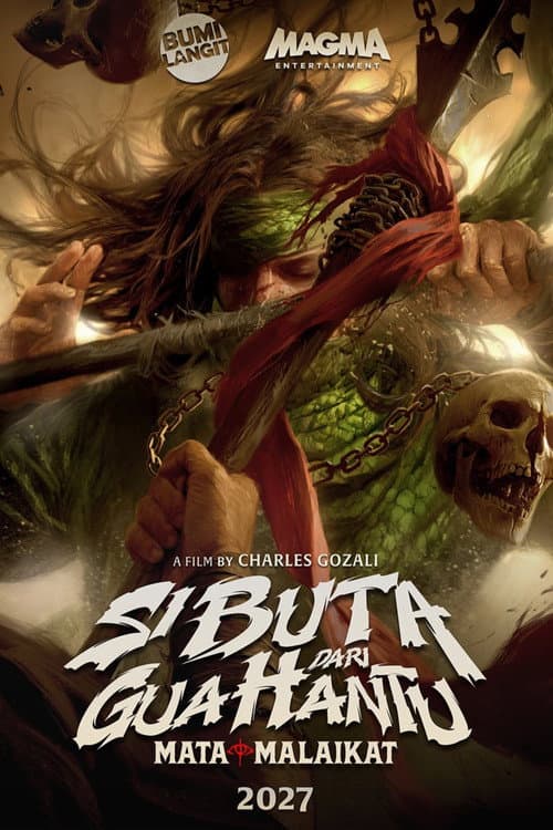 Poster for The Blind Warrior from the Phantom Cave: Angel Eyes