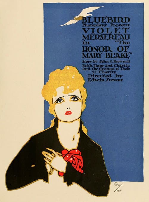 Poster for The Honor of Mary Blake