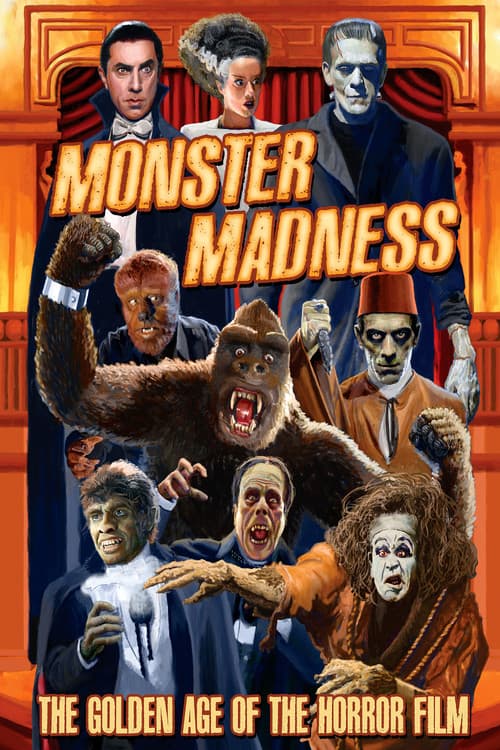 Poster for Monster Madness: The Golden Age of the Horror Film