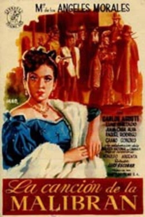 Poster for La canción de La Malibrán