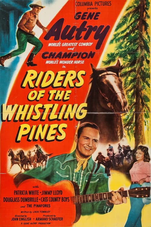 Poster for Riders of the Whistling Pines