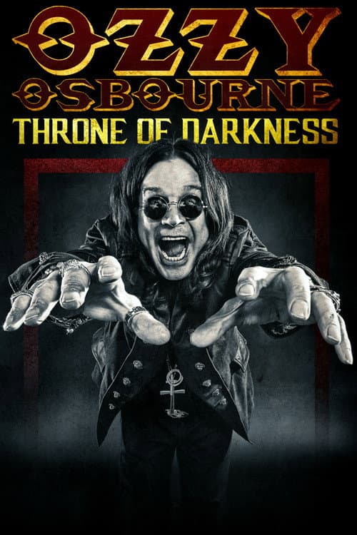 Poster for Ozzy Osbourne: Throne of Darkness