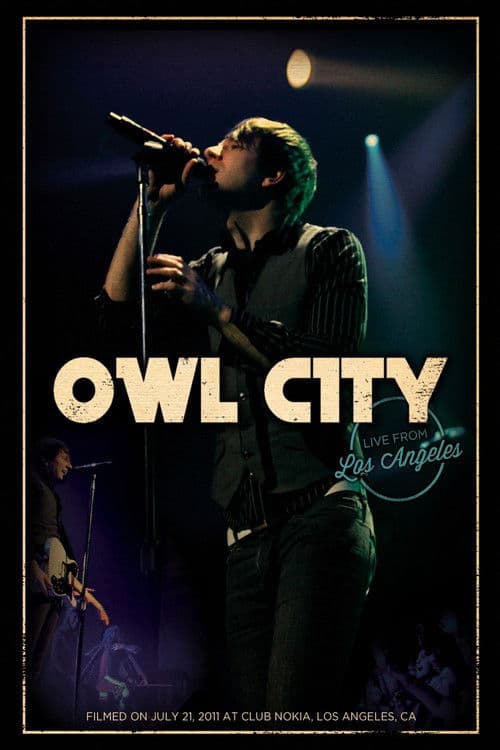 Poster for Owl City - Live from Los Angeles