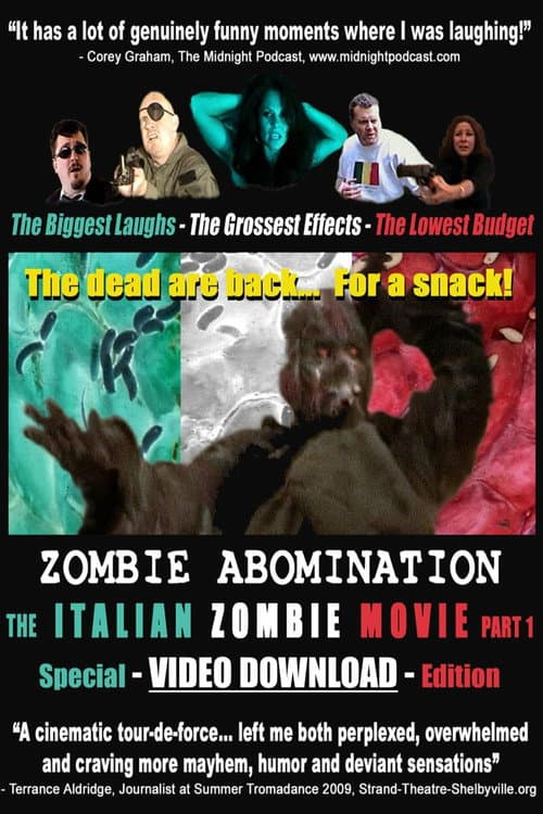 Постер до фільму «Zombie Abomination: The Italian Zombie Movie - Part 1»