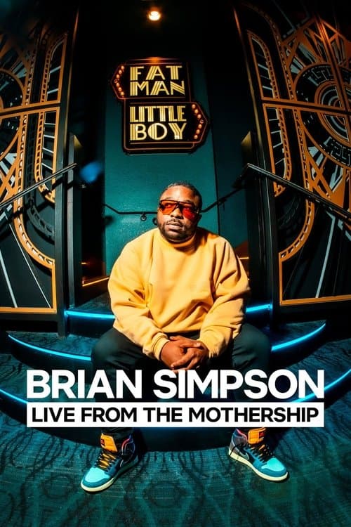 Poster for Brian Simpson: Live from the Mothership