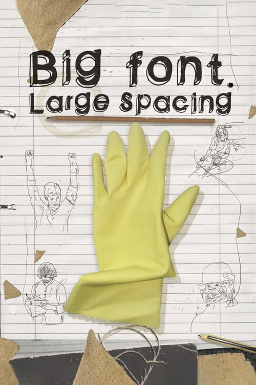 Poster for Big Font. Large Spacing