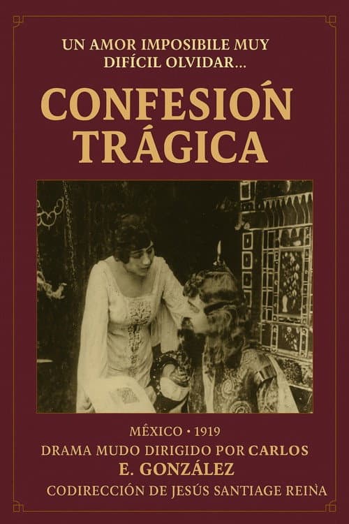 Poster for Confesión trágica