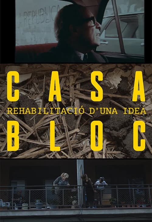 Poster for Casa Bloc, rehabilitació d'una idea