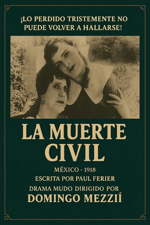 Poster for La muerte civil