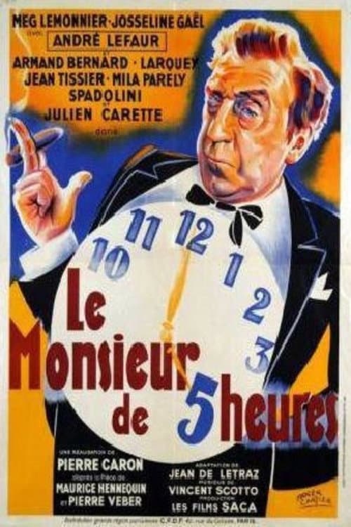 Poster for Le Monsieur de 5 heures