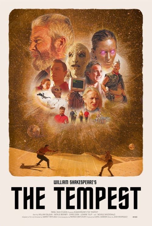 Poster for William Shakespeare's The Tempest